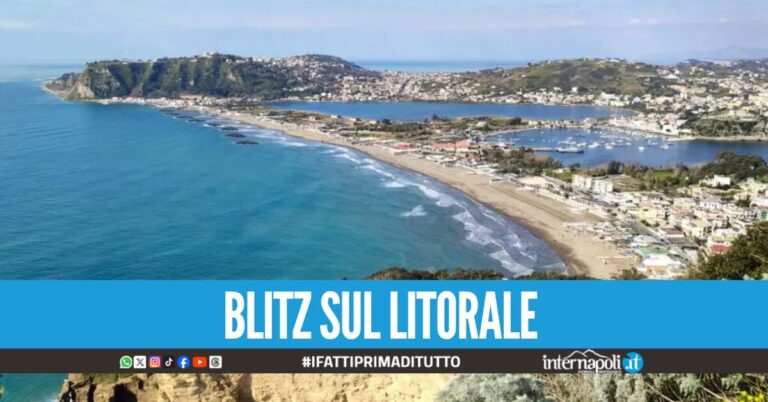 Lotta all'abusivismo sul litorale Flegreo, sequestrate attività ricreative senza licenza