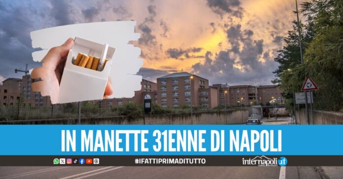 Crack e cocaina nel pacchetto di sigarette, si nasconde dietro al muretto ma viene stanato dai carabinieri