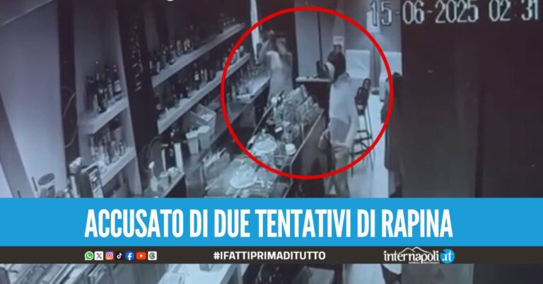 Spara al barista che si difende con la scopa a Salerno, preso l'autore della tentata rapina