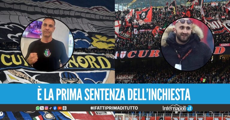 Inchiesta sulle curve di San Siro, i capi ultras Beretta e Lucci condannati a 10 anni