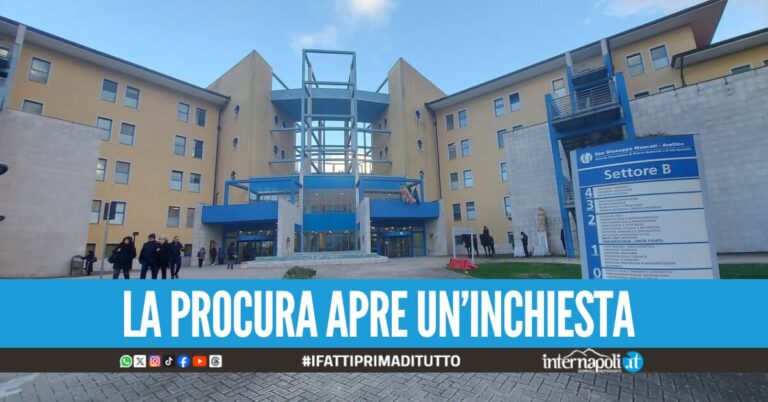 Muore dopo tre interventi in ospedale ad Avellino, indagati 17 medici