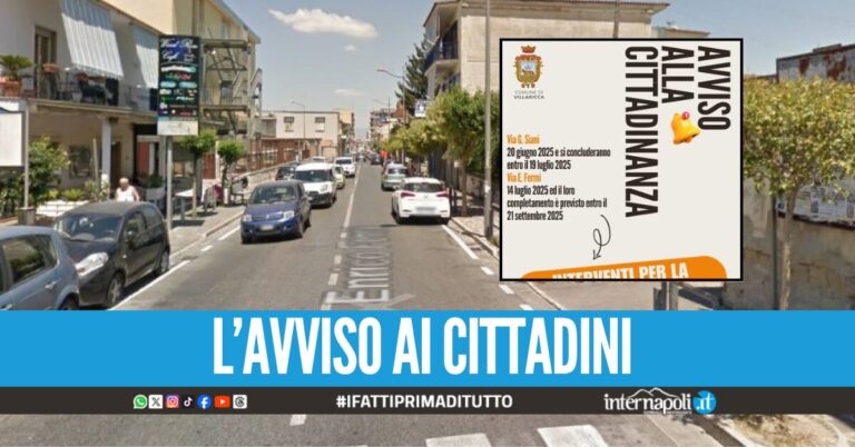 Al via la messa in sicurezza delle strade a Villaricca, in arrivo variazioni sulla viabilità
