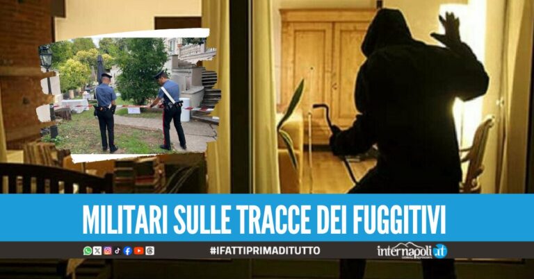 Scopre i ladri in casa e spara col fucile, i feriti potrebbero essere due