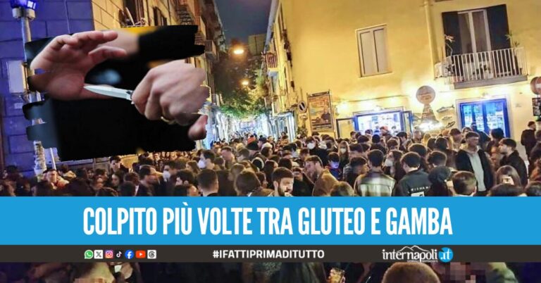 Movida violenta a Mergellina, 25enne accoltellato al culmine di una lite