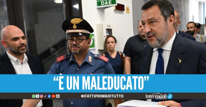 Scontro Salvini-Saviano in Tribunale, il ministro: 