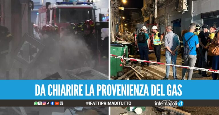 Esplosione in via Foria, si indaga su licenze edilizie ed eventuali lavori