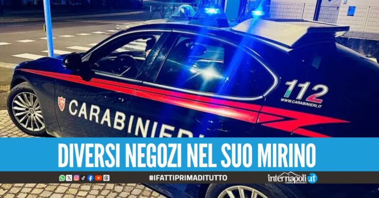 Rapine a mano armata, arrestato "l'incubo" dei negozi di Pozzuoli