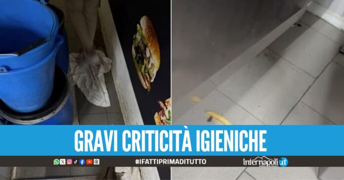 Blatte nella cucina del noto pub di piazza Nazionale, attività sospesa e maxi multa