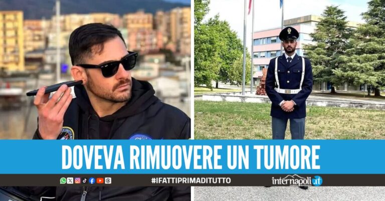 Torre del Greco in lutto per la morte di Simone, fatale per il poliziotto un intervento chirurgico
