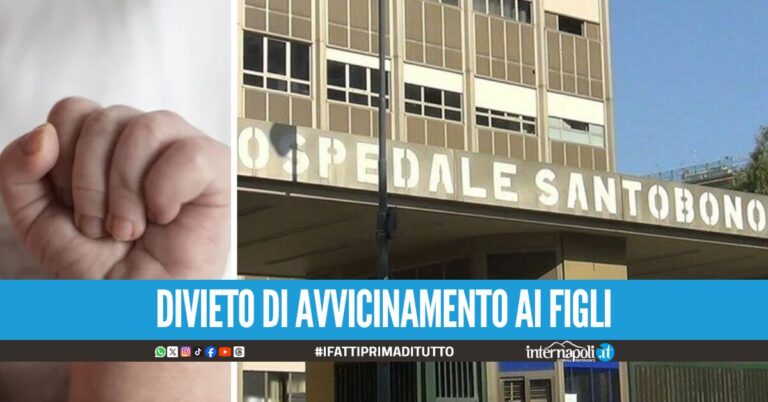 Neonato in coma al Santobono, sospesa la responsabilità genitoriale alla madre