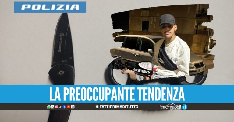 Nicola Mirti non è un caso isolato, a Napoli cresce l’allarme per i coltelli tra i giovani