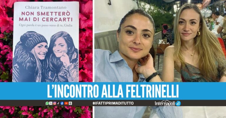 “Non smetterò mai di cercarti”, a Napoli la presentazione del libro di Chiara Tramontano