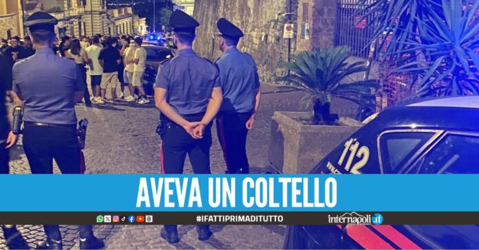 Notte prima degli esami di controlli a San Martino, denunciato 17enne armato