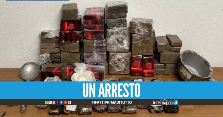 Oltre 15 chili di droga nascosti in cantina, maxi sequestro a Napoli