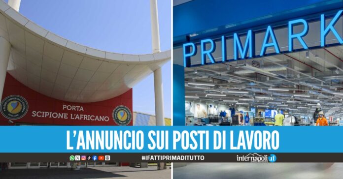 Ora è ufficiale, Primark aprirà al centro commerciale Grande Sud a Giugliano