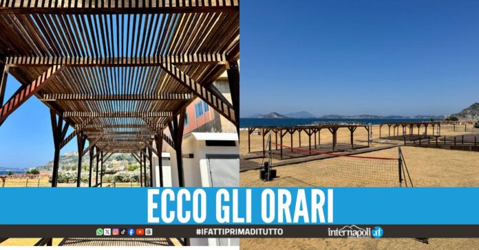 Riapre il lido comunale di Bagnoli, accesso gratuito al mare