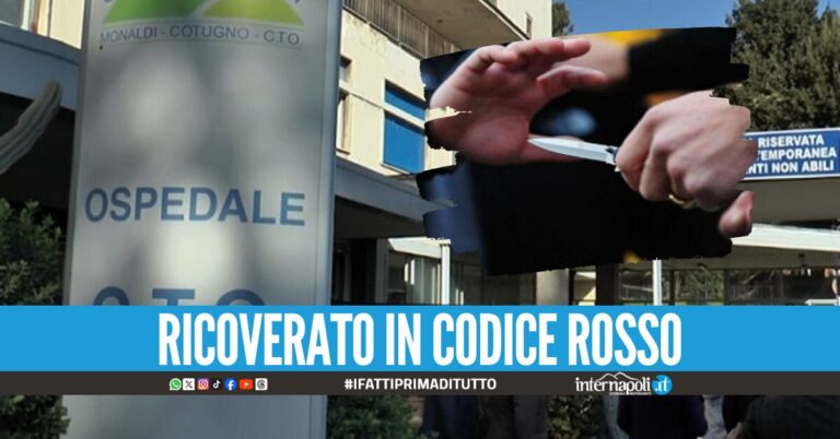 Paura al rione don Guanella, 34enne di Scampia accoltellato alla schiena