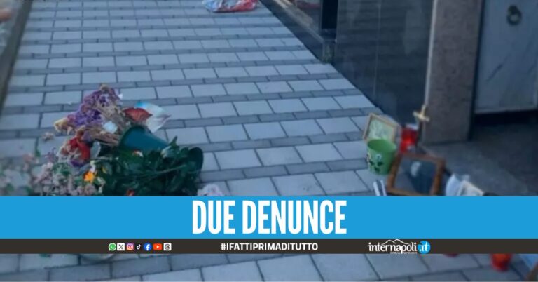 Profanati due cimiteri in Campania: ladri portano via portafiori, lumini e oggetti sacri