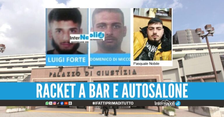 Racket della camorra ad Afragola, sconti di pena in Appello per la banda