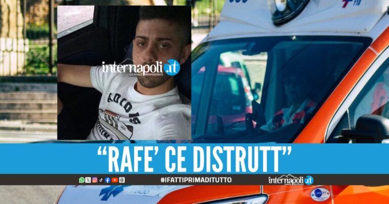 Raffaele Maddaluno morto nello schianto a Casoria, le dediche Ciao guagliò