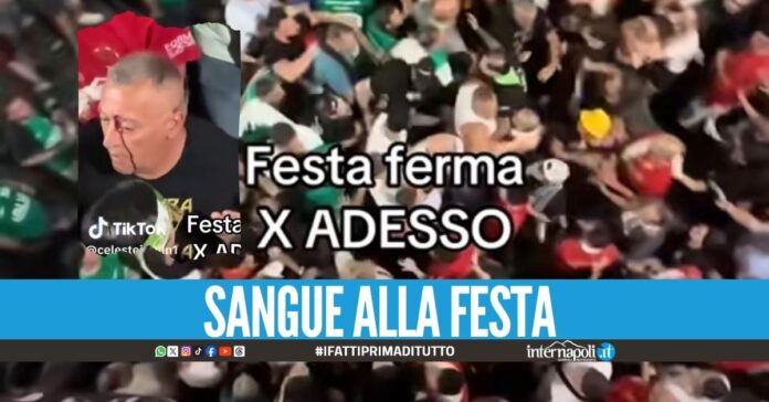 Rissa alla Festa dei Gigli a Nola, scontro le paranze