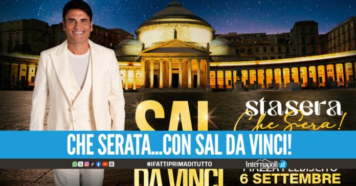 Sal Da Vinci celebra oltre quarant'anni di carriera con un concerto in Piazza del Plebiscito