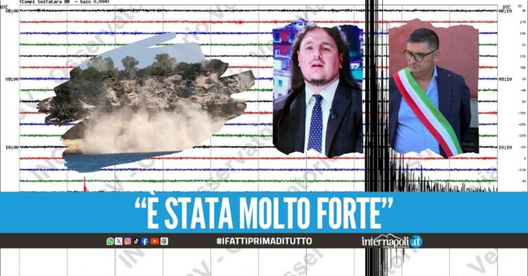 Scossa di terremoto, l'aggiornamento dai sindaci di Bacoli e Pozzuoli