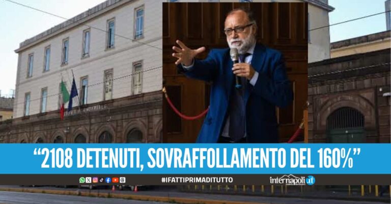 Situazione infernale a Poggioreale, intervenire subito, la denuncia del Garante dei detenuti