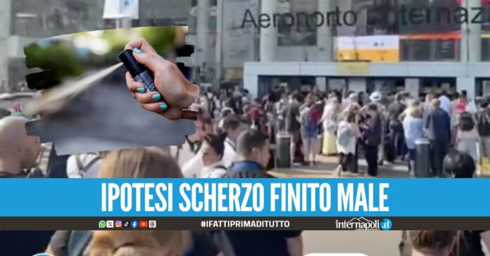 Spray urticante nell'aria, aperta un'inchiesta dopo l'evacuazione di Capodichino