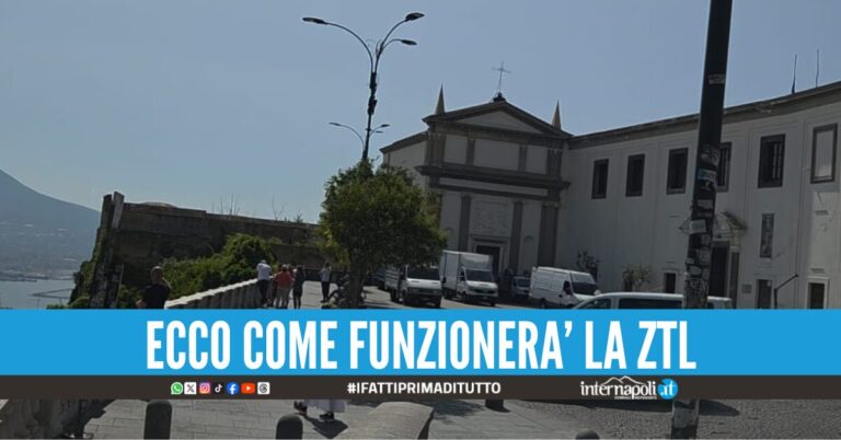 Vomero, scatta la Ztl a San Martino telecamere attive e multe fino a 335 euro