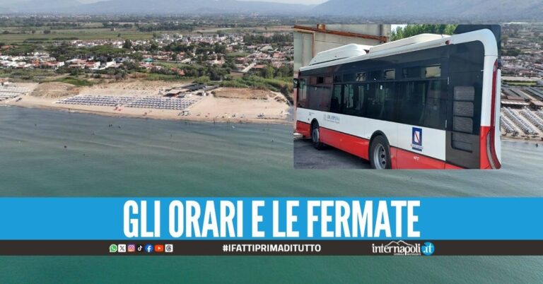 In viaggio verso il mare, c'è il bus Scampia-Mondragone