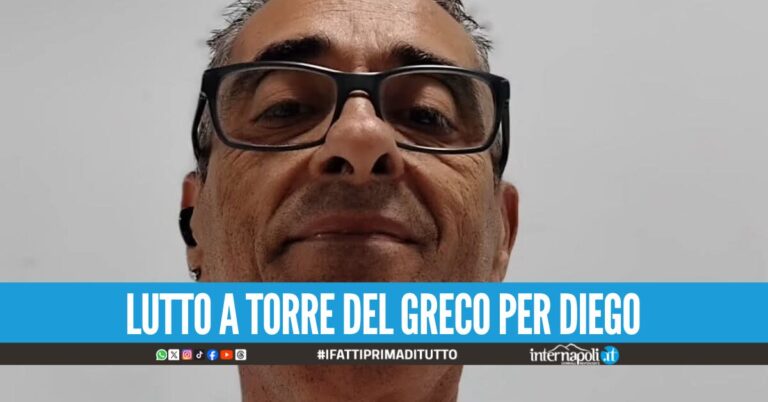 Tragedia a Torre del Greco, Diego Olimpiade non ce l’ha fatta