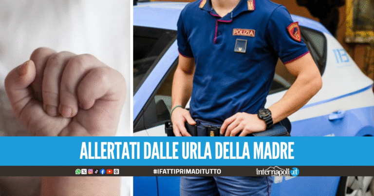 "Non respira più", neonata salvata dagli agenti nel Napoletano