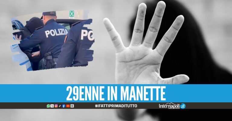 "Vi prego aiutatemi", donna picchiata dal compagno salvata dalla polizia a Nola