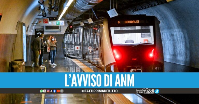 Ancora disagi per i pendolari, la Linea 1 della metro sospesa su tutta la tratta