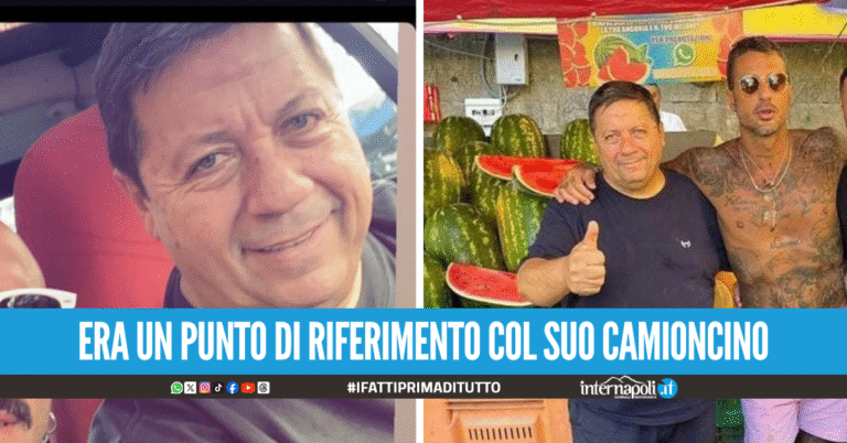 Arenella in lutto per Giggino 'o mellonaro, addio allo storico venditore di frutta