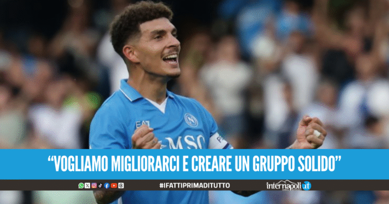 Di Lorenzo suona la carica: “Scudetto? Abbiamo un grande obiettivo”