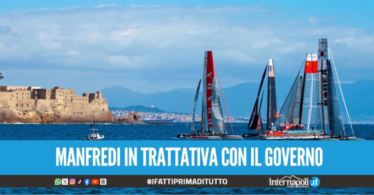 America's Cup a Napoli, Manfredi: "Tanti progetti entro il 2027"