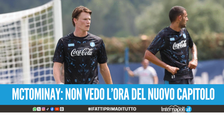 McTominay: “C’è una partita che non dimenticherò mai, Conte è un top”