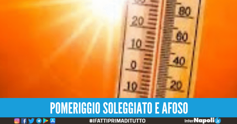 Meteo Napoli, oggi giornata all’insegna del bel tempo: picco di calore dopo pranzo