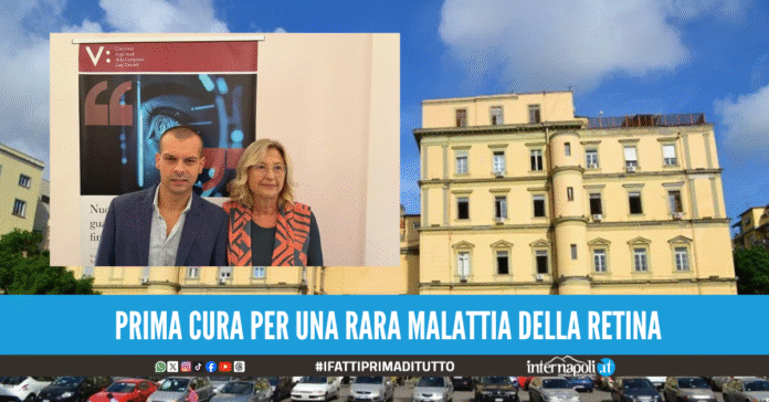 Recupera la vista grazie a una terapia genica, primo paziente al mondo trattato a Napoli