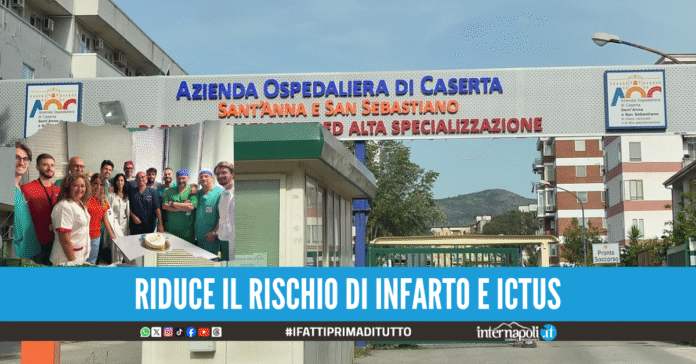 Ipertensione arteriosa, nuova tecnica innovativa all'ospedale di Caserta