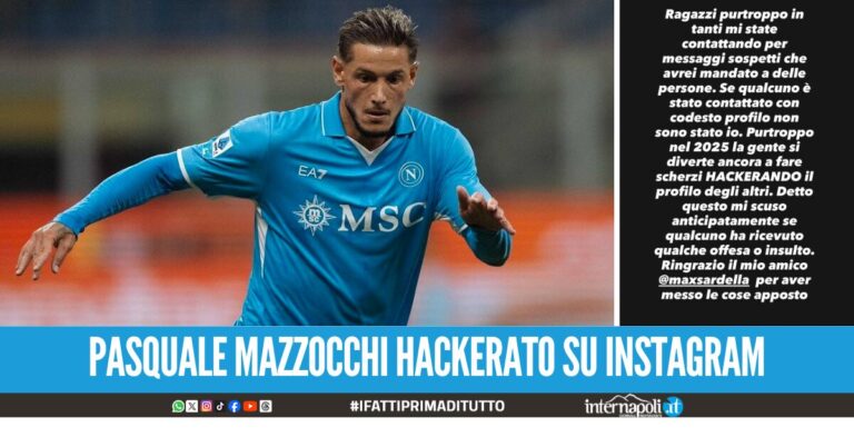 Offese e insulti, hackerato profilo social di Mazzocchi: “Chiedo scusa a tutti”