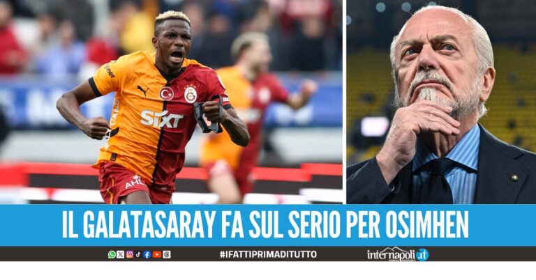 Osimhen zavorra sul mercato e bilancio del Napoli, il nigeriano vicino alla permanenza in Turchia