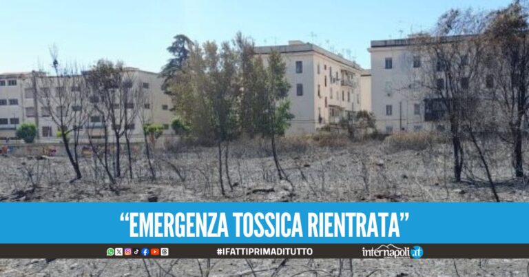 Incendio via Gianturco, i dati Arpac: l'emergenza sta rientrando