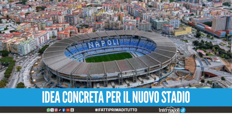Nuovo stadio del Napoli, De Laurentiis ha individuato l’area