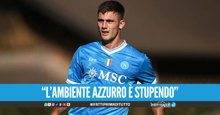 Lucca già innamorato di Napoli: “Imparerò tanto da Lukaku”