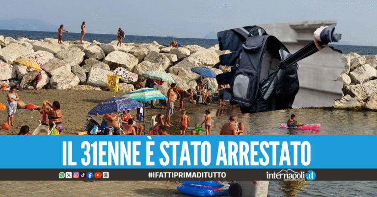 Mappatella Beach ancora ostaggio dei ladri, tenta di rubare lo zaino di una ragazza