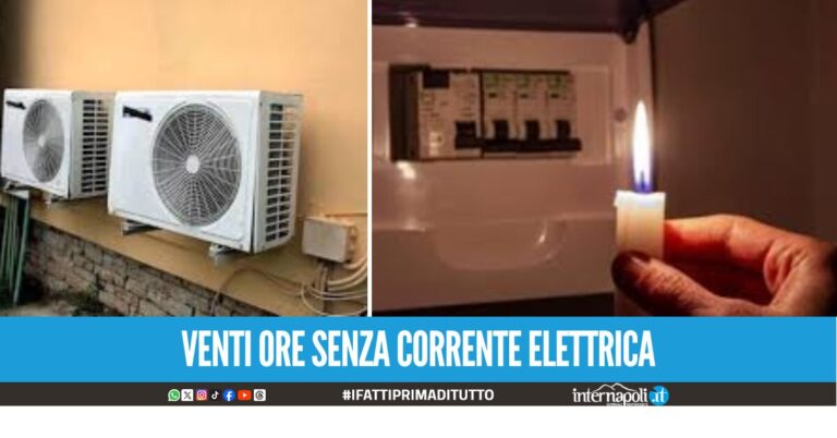 Blackout prolungato a Secondigliano, i residenti:«Ci sentiamo abbandonati»