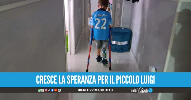 Operazione alla gamba, cresce la speranza per Luigi. “L’intervento si farà”
